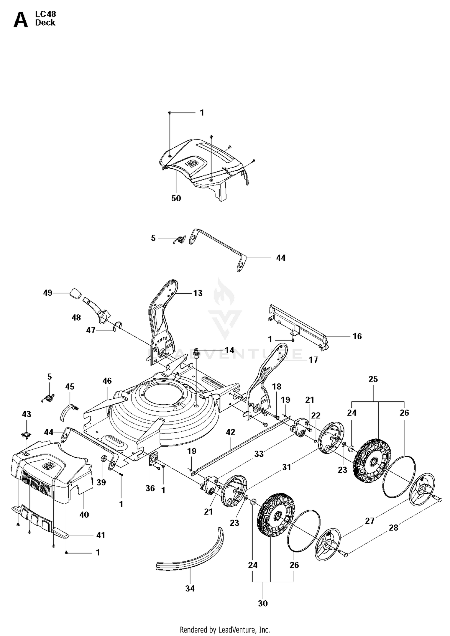 MOWER DECK / CUTTING DECK