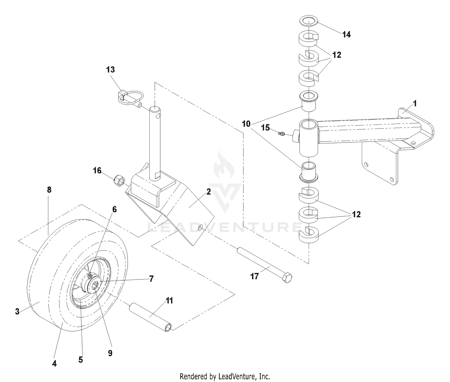Caster Assembly