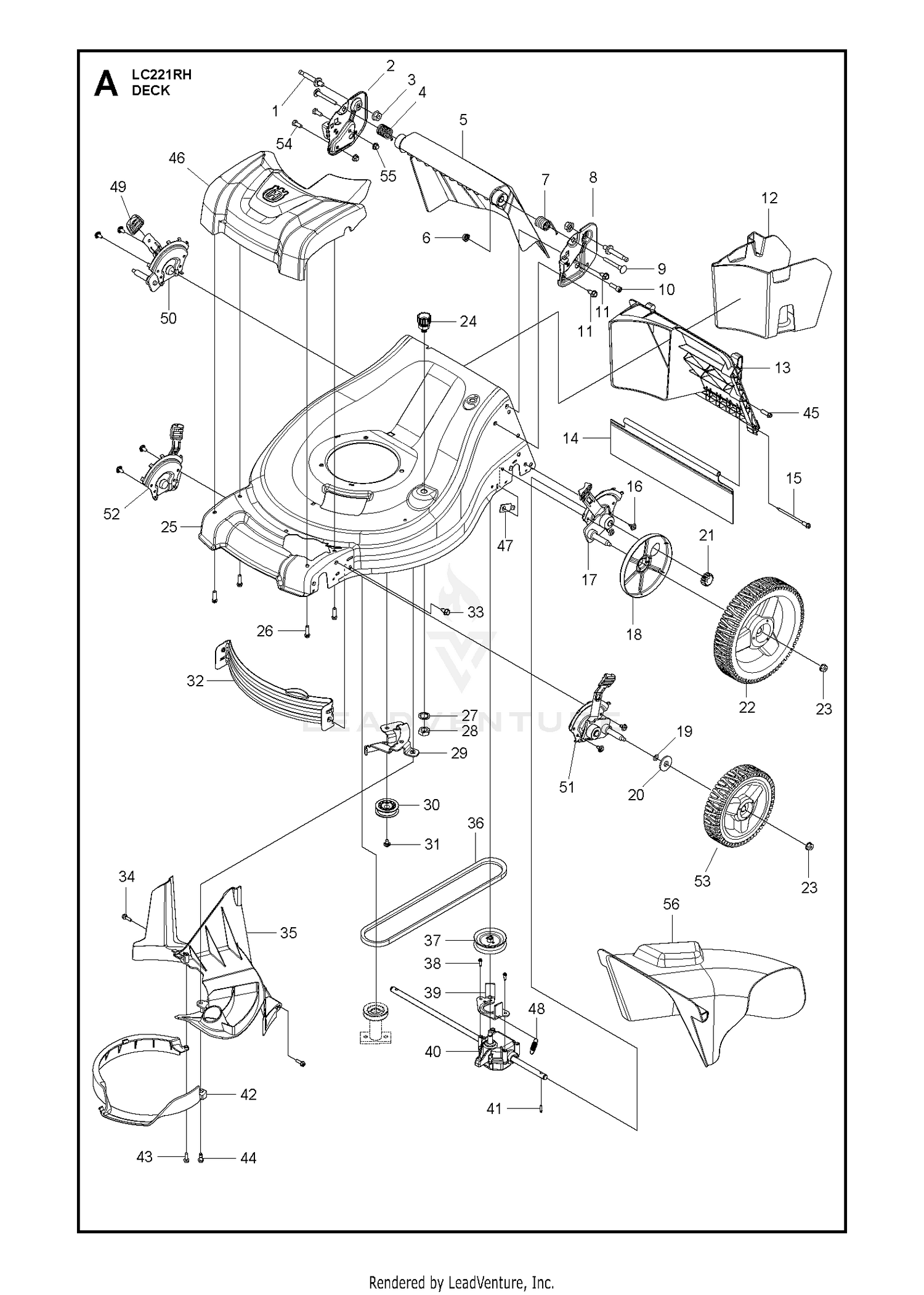 MOWER DECK / CUTTING DECK
