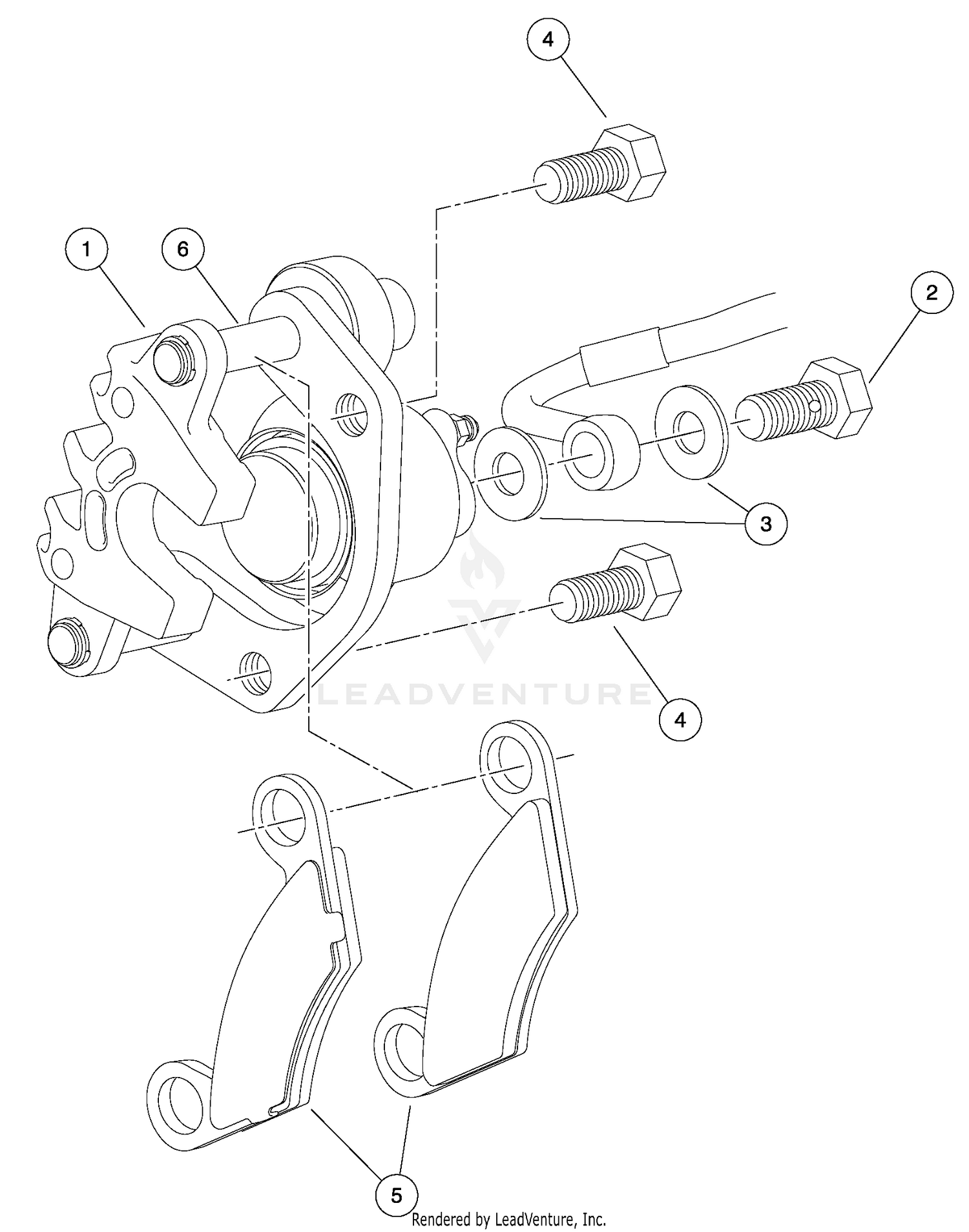 Front Brake Assembly