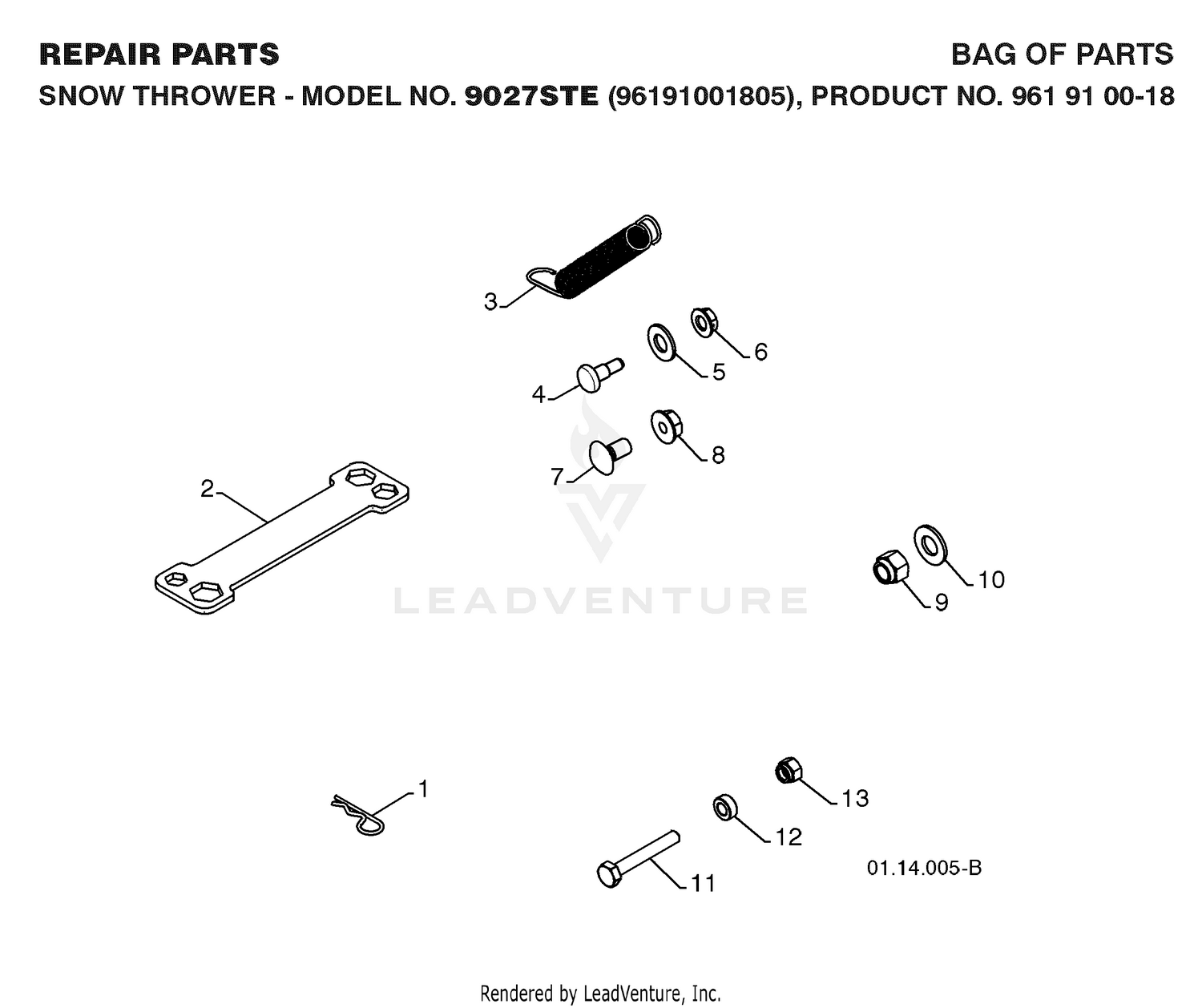 REPAIR PARTS