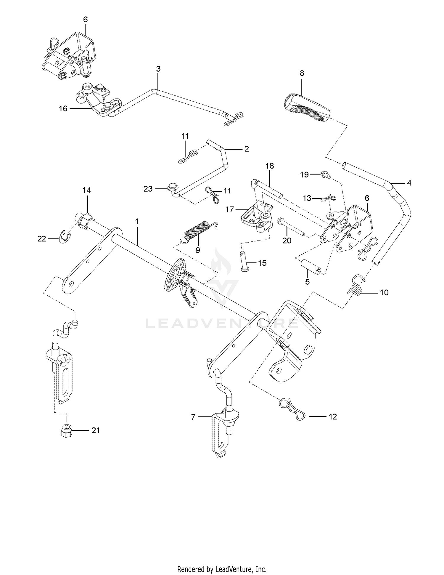 MOWER LIFT / DECK LIFT