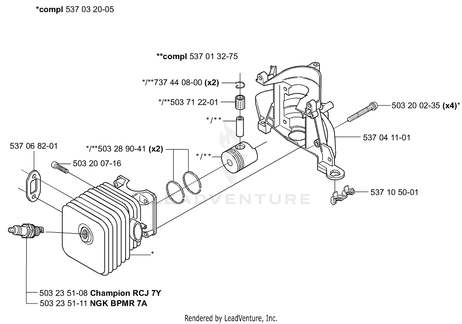 Piston / Cylinder & Crankcase
