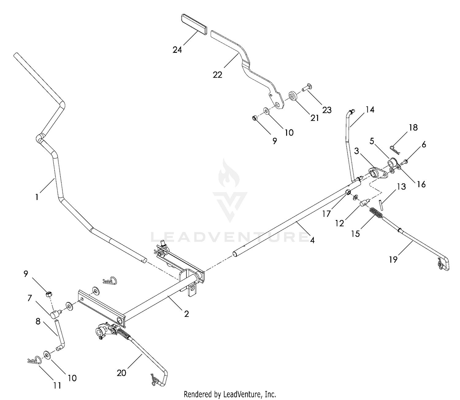 Brake / Deck Lift