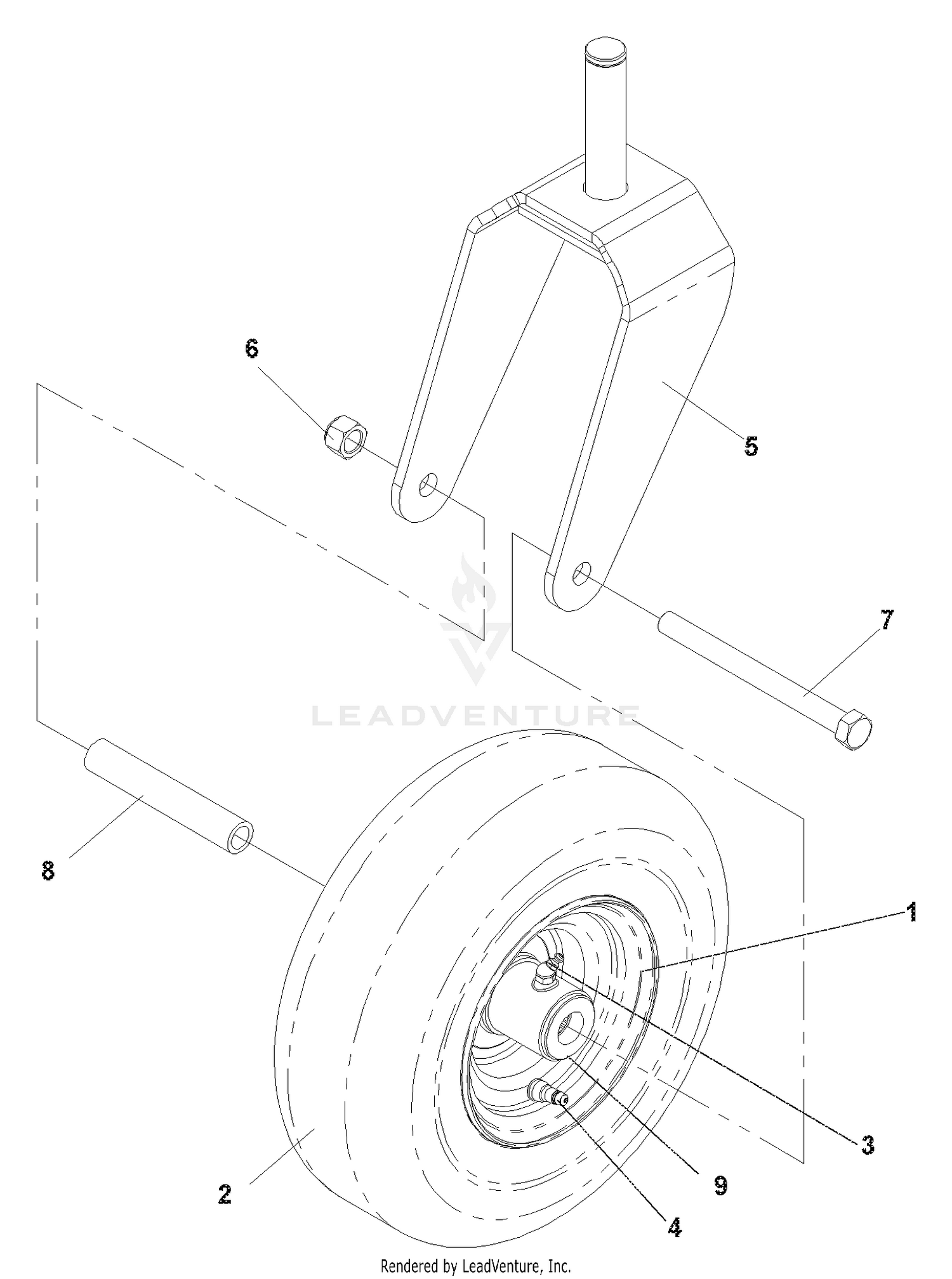Caster Assembly
