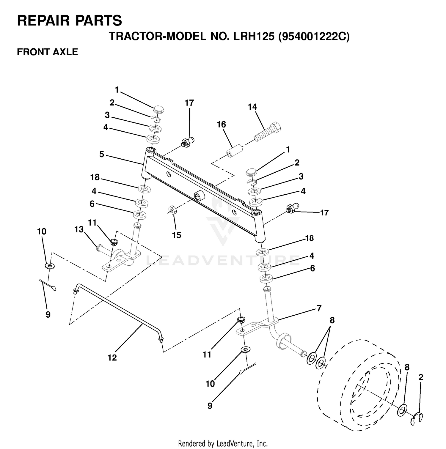 FRONT AXLE