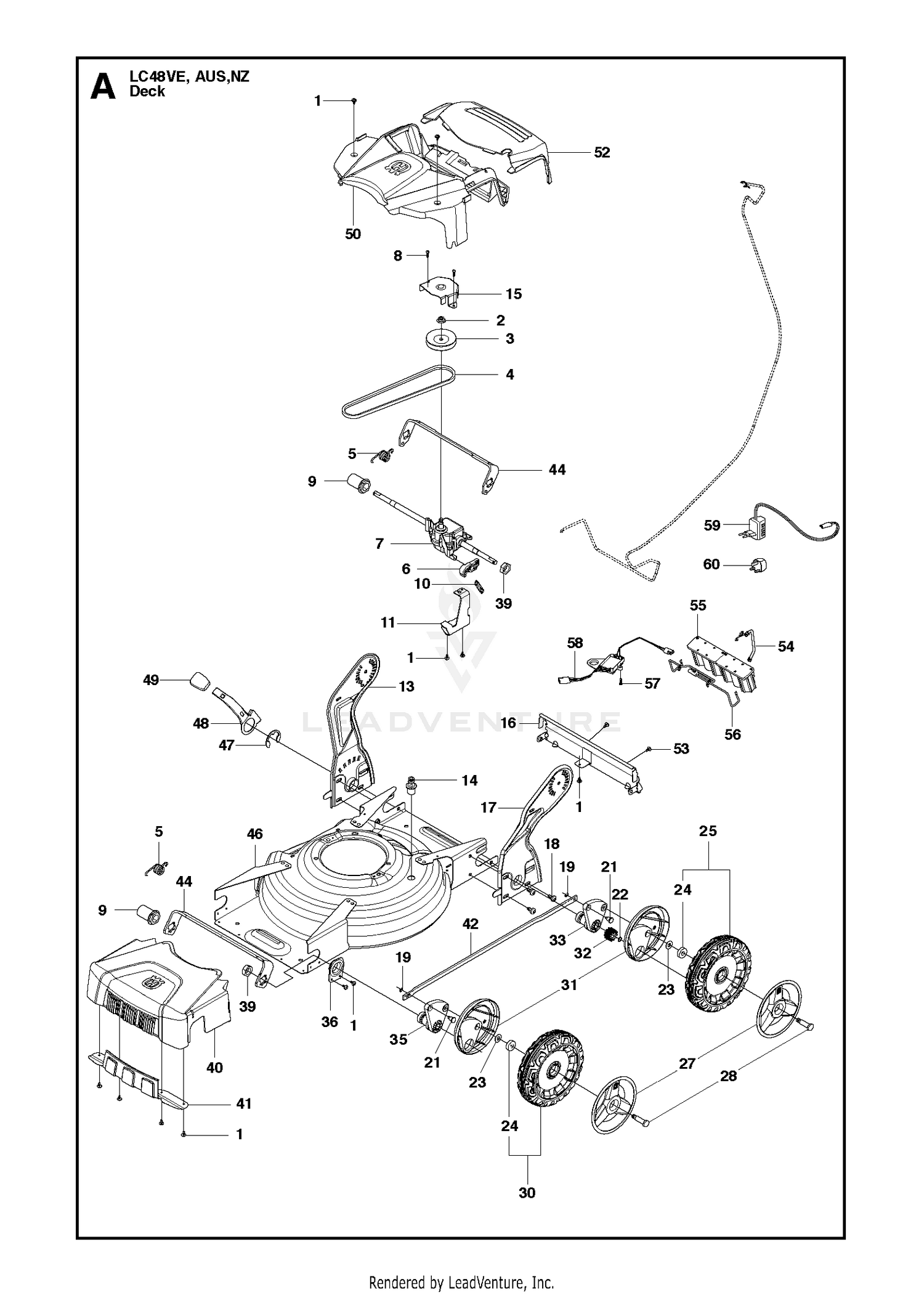 MOWER DECK / CUTTING DECK