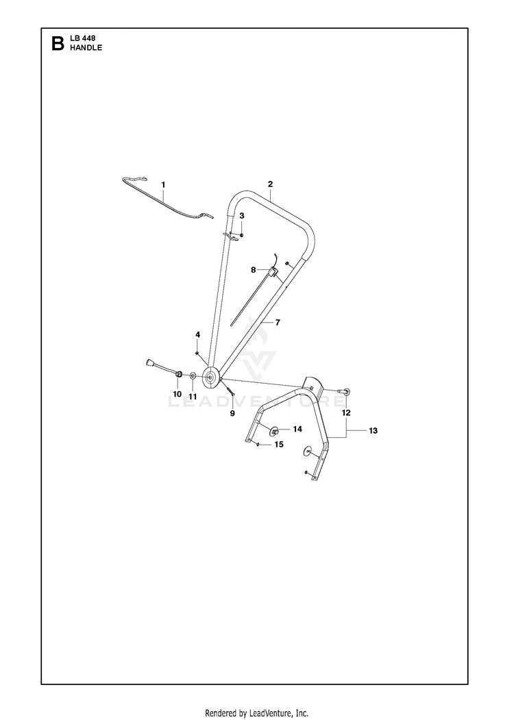 Husqvarna Klippo LB 448 LAWN MOWERS COMMERCIAL WALKBEHINDS