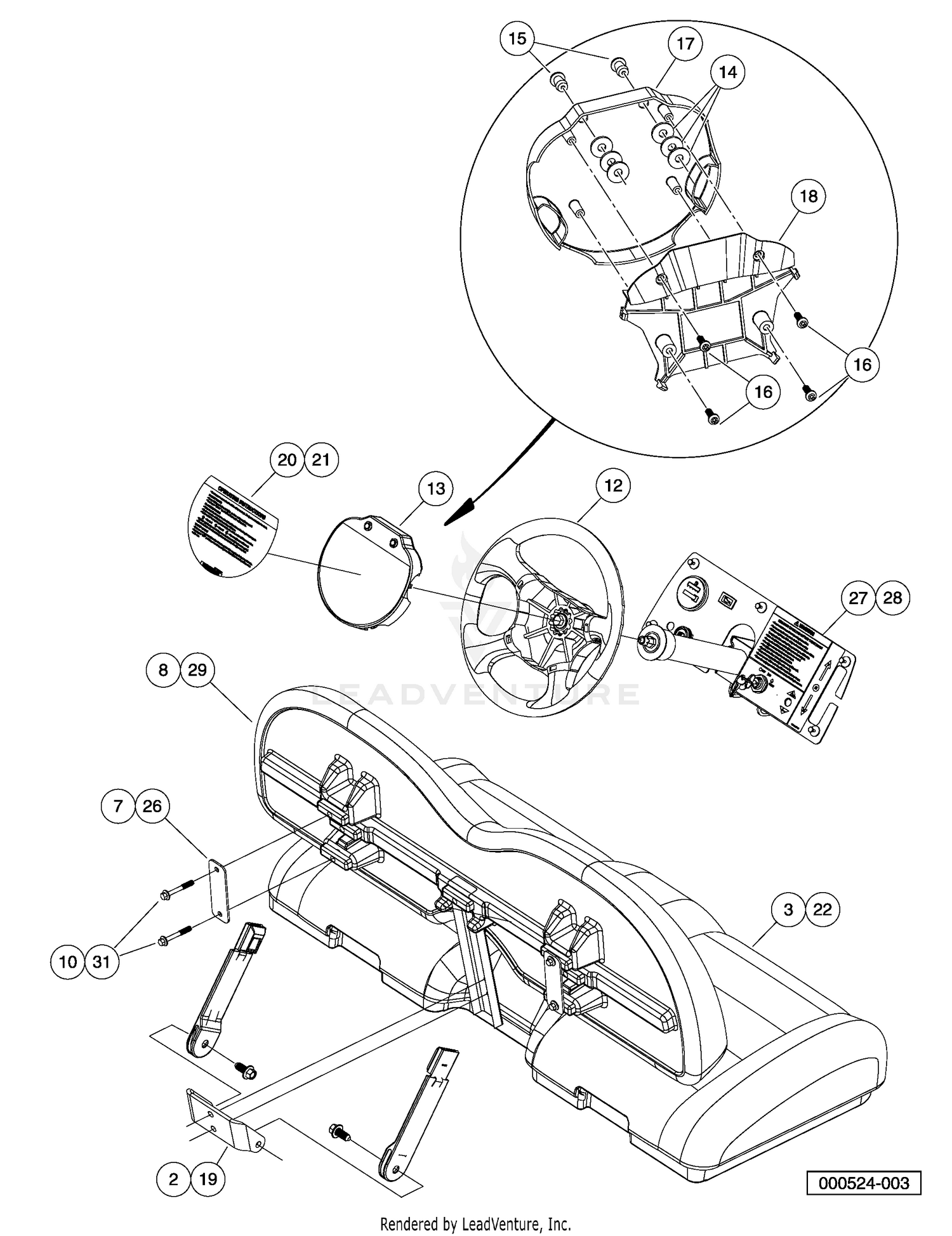 Bench Seat Conversion Kit
