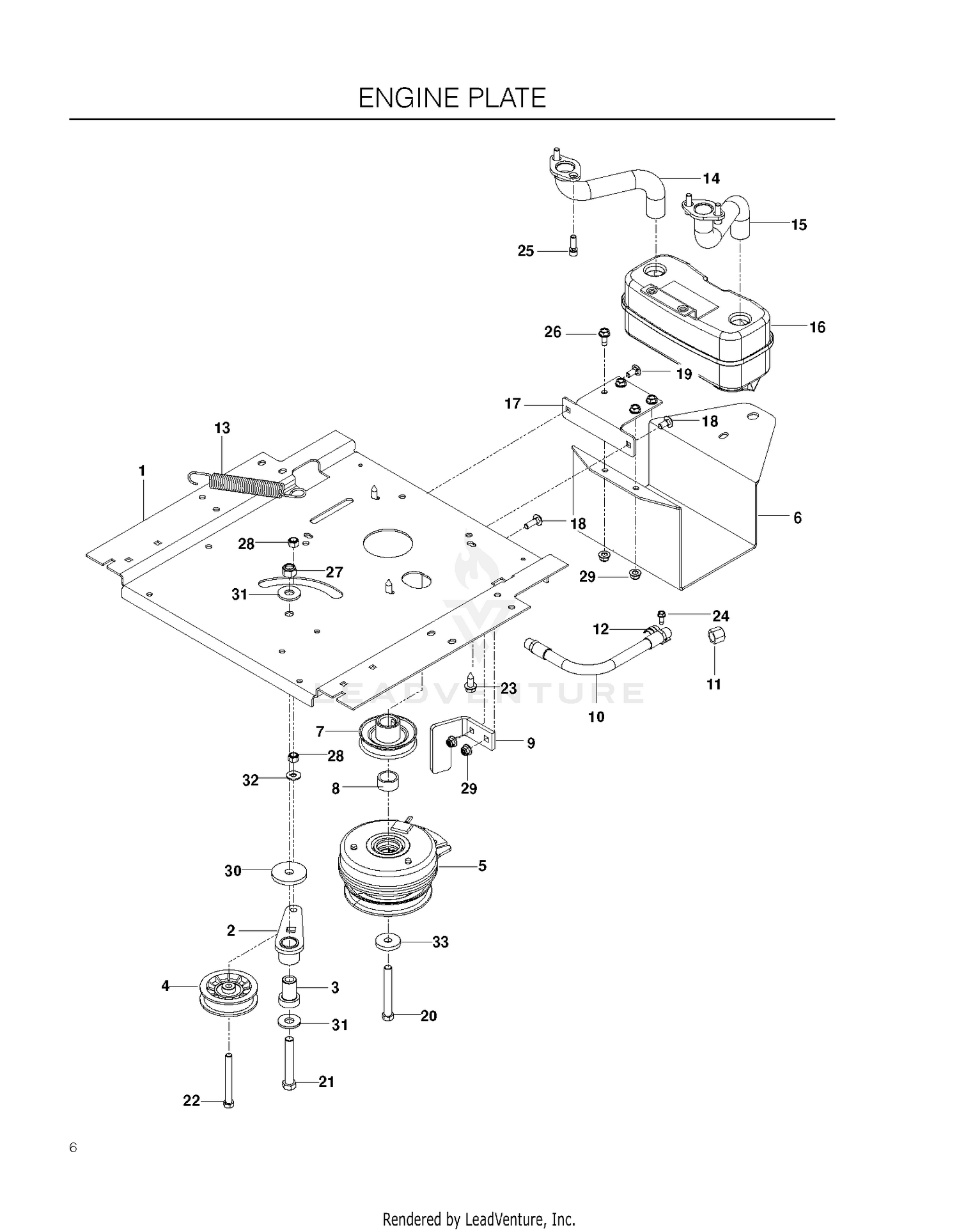 ENGINE PLATE