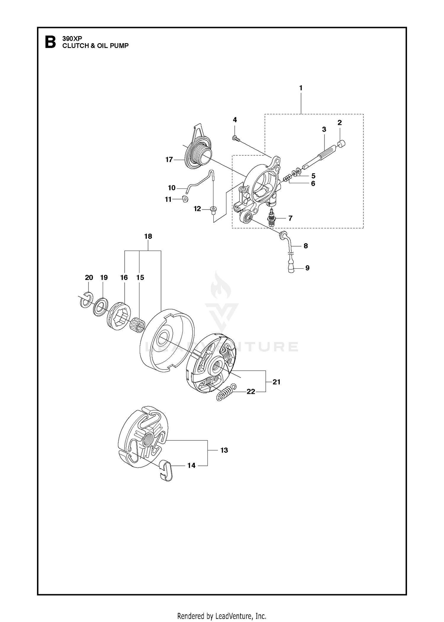 CLUTCH & OIL PUMP 5