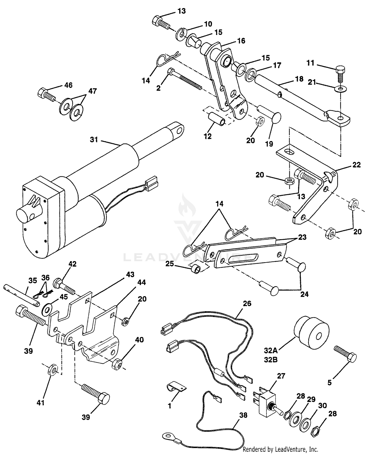 Hydrostatic Drive, Vertical Engine Type Tractor