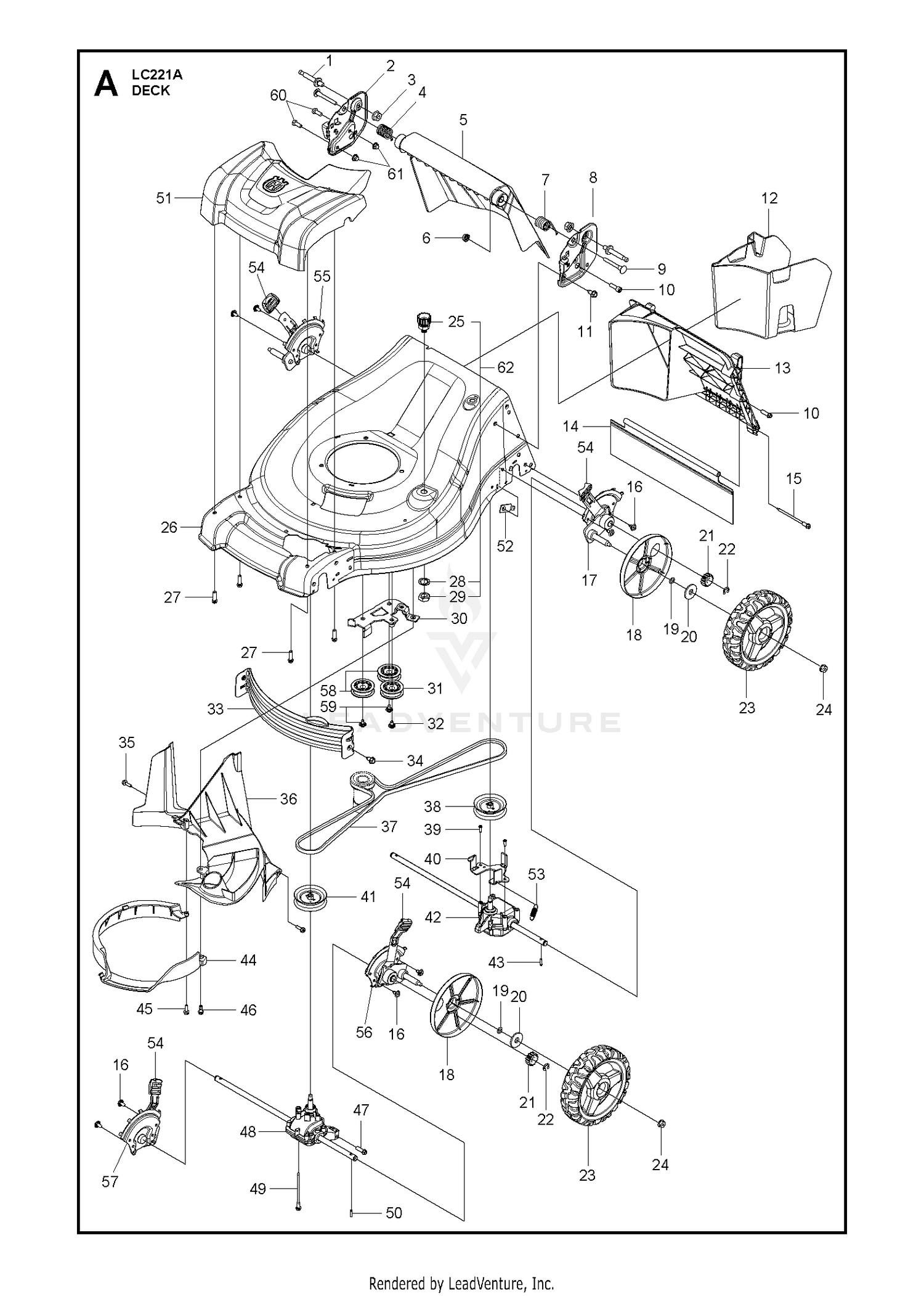 MOWER DECK / CUTTING DECK