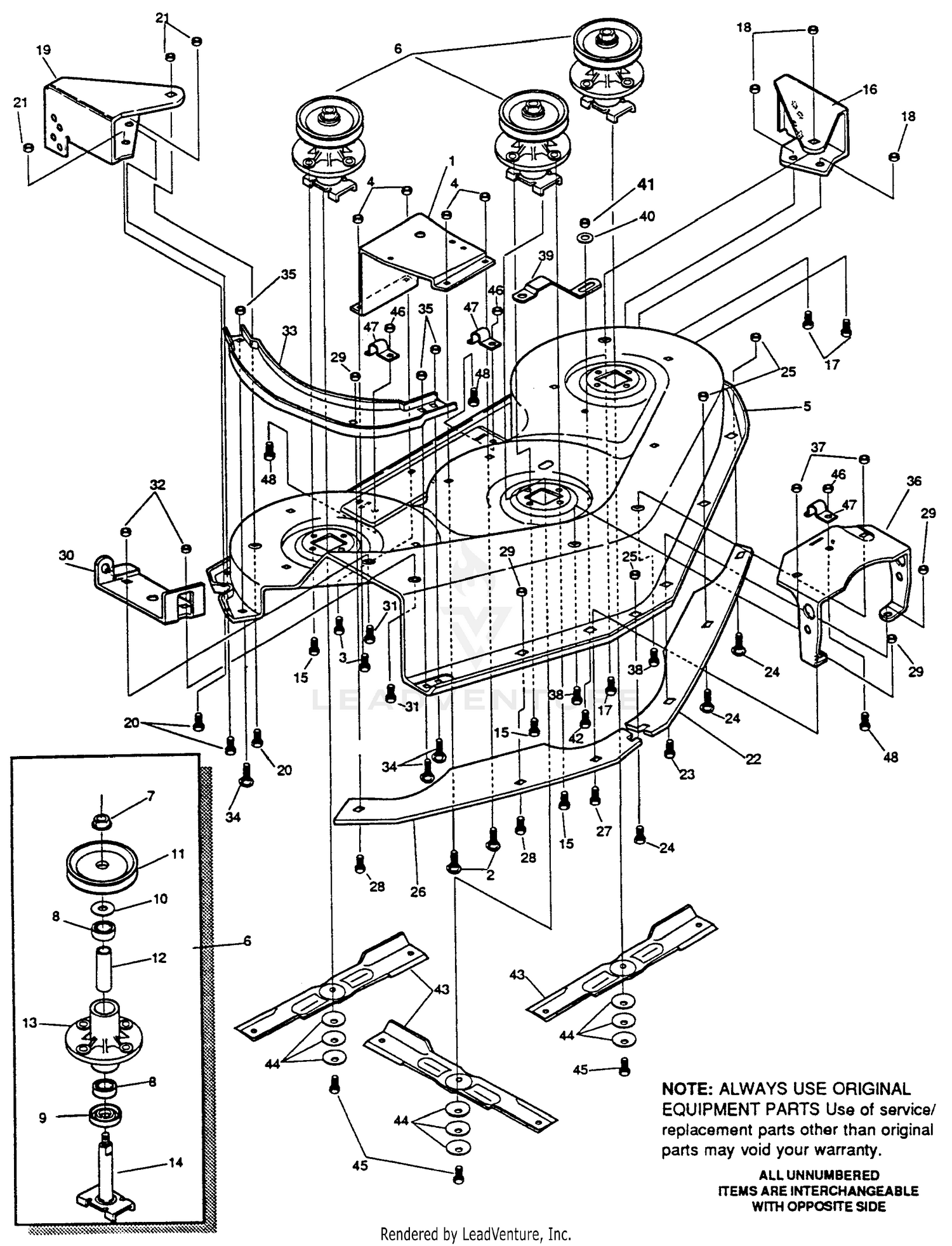 Mower Deck (B)