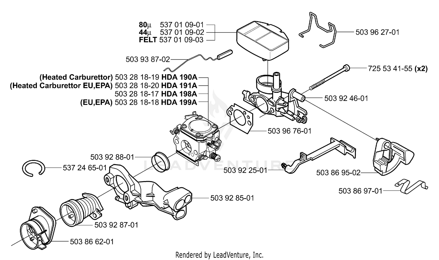 Air Filter/Carburetor