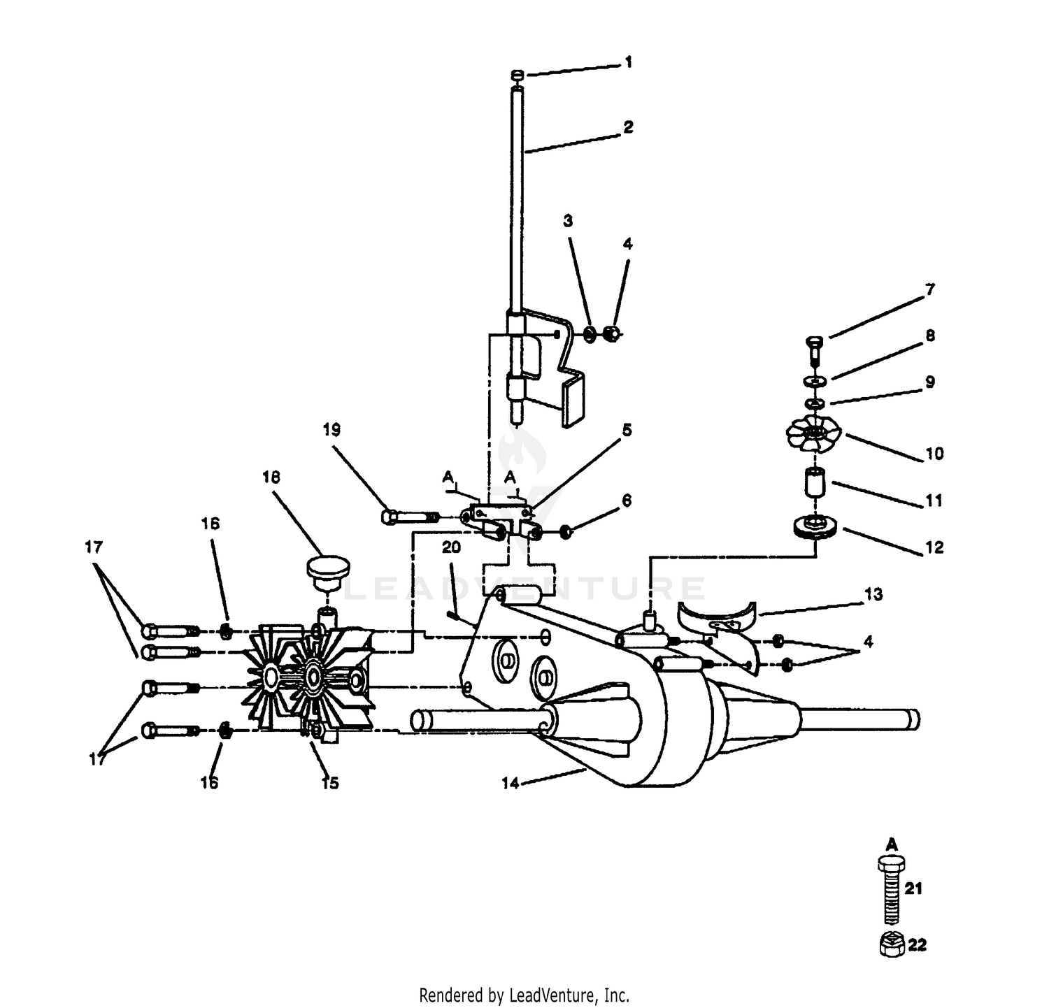Transaxle And Pump Assembly