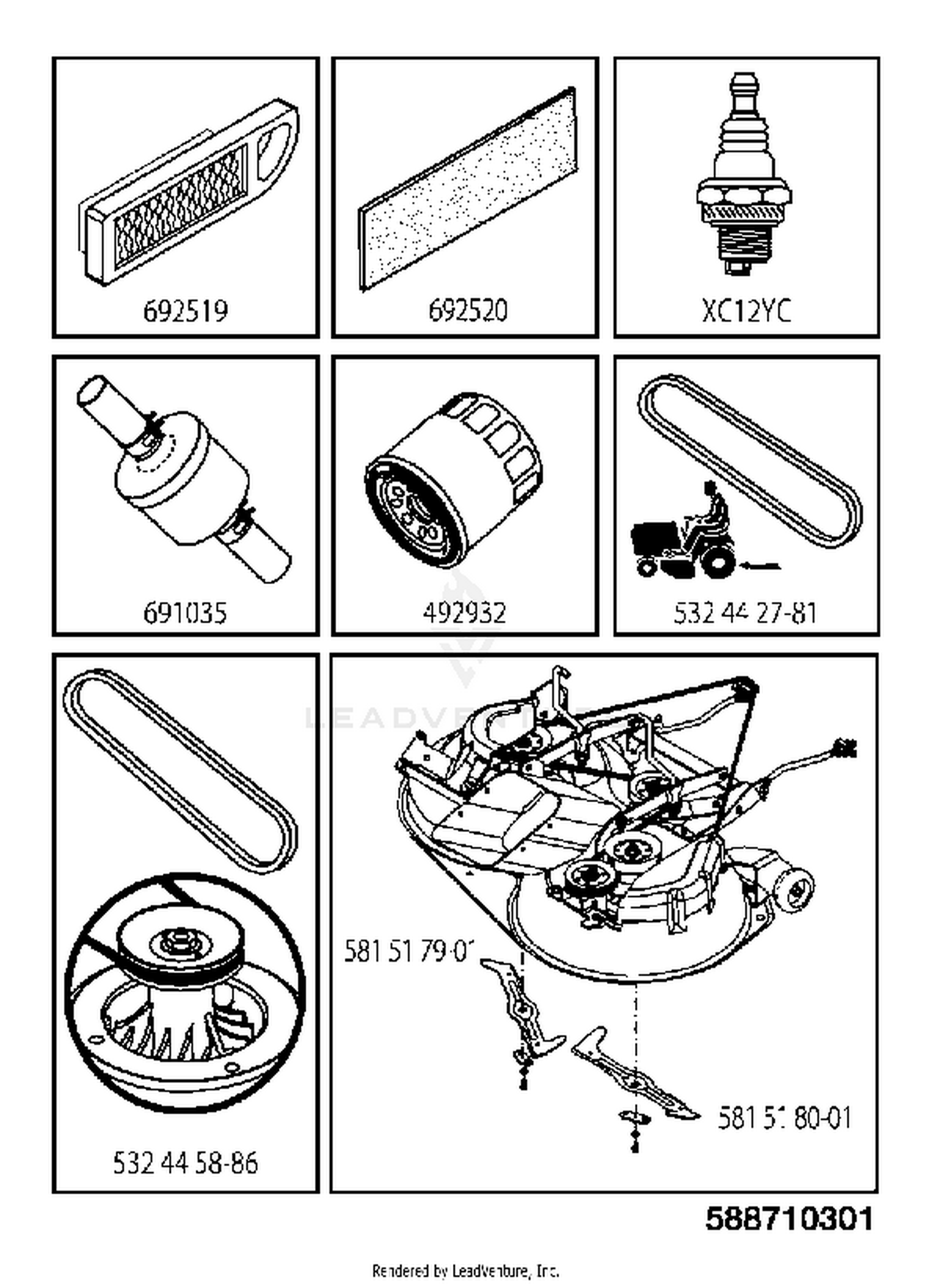 FREQUENTLY USED PARTS