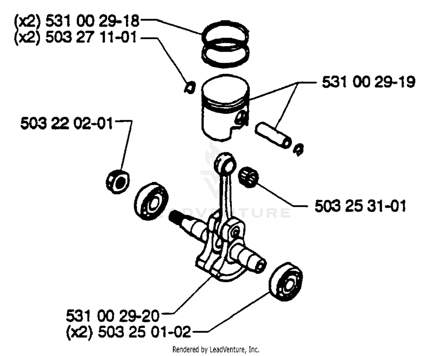 Piston/Crankshaft