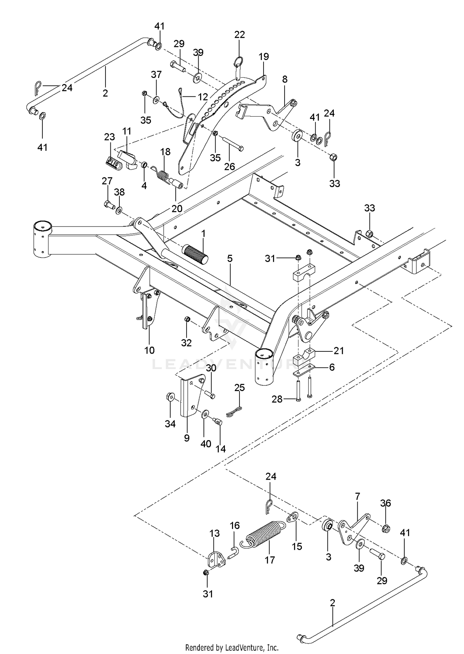 MOWER LIFT / DECK LIFT