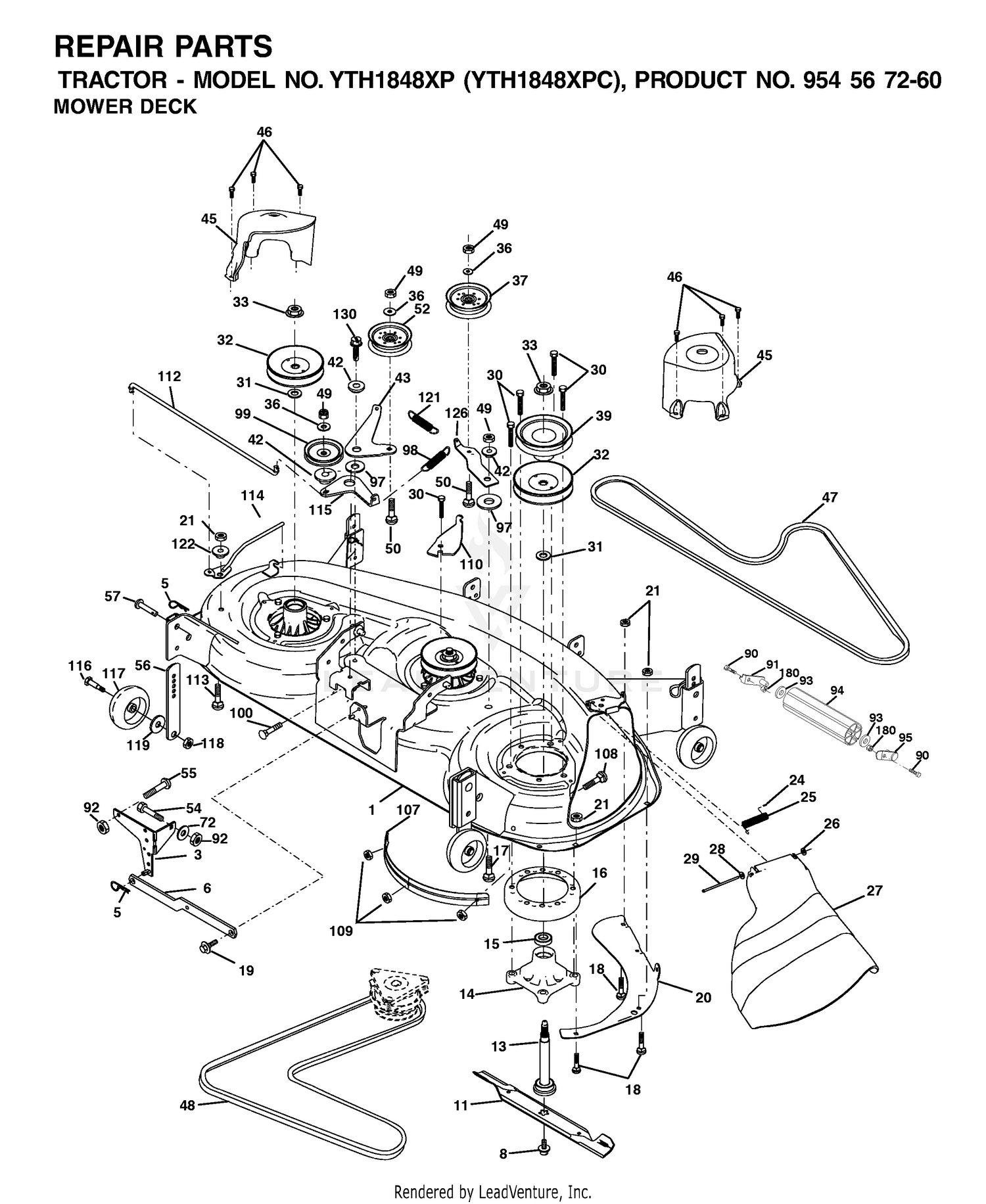 MOWER DECK / CUTTING DECK