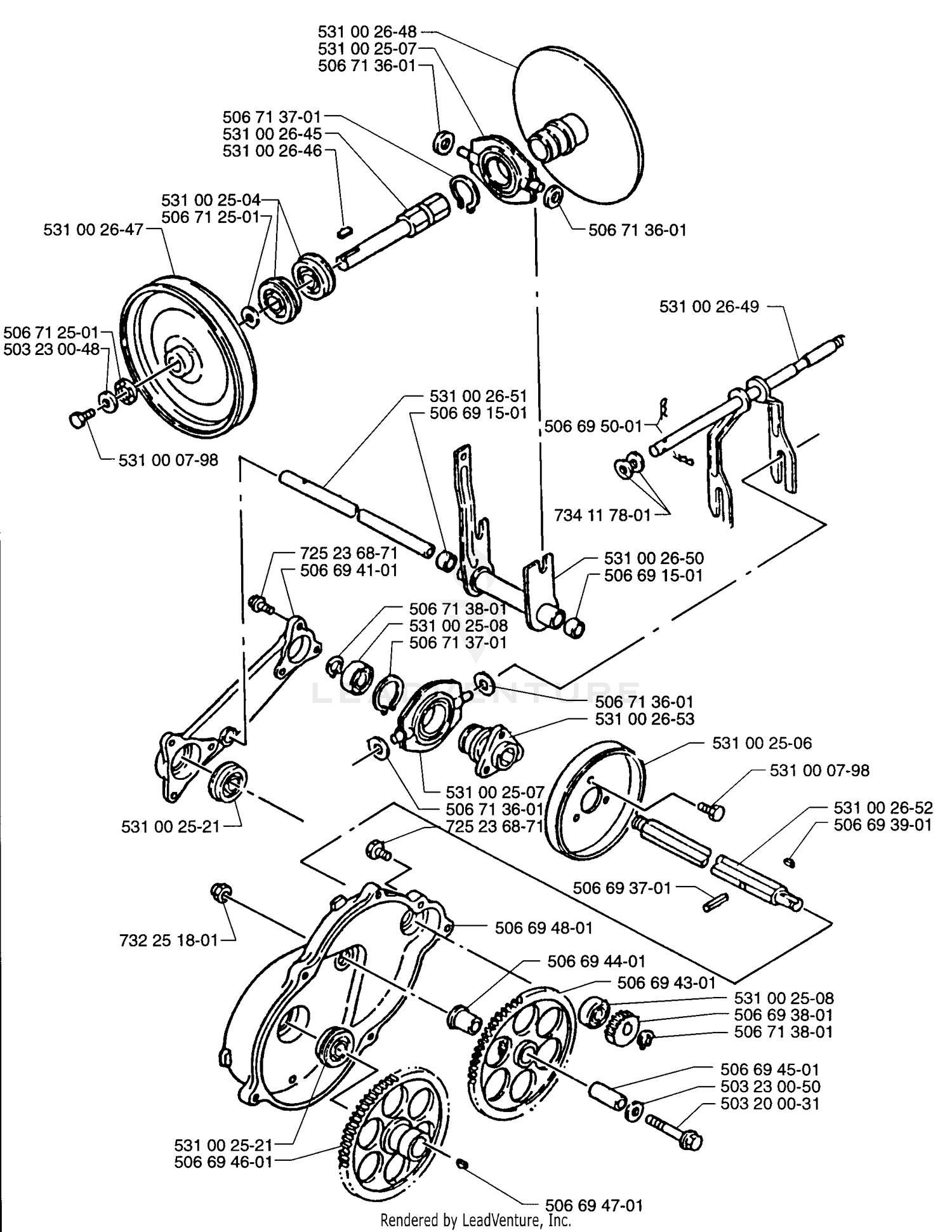 Pulley And Gear Assembly
