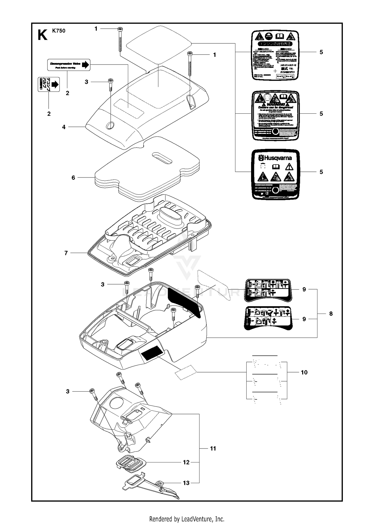 Assembly diagram