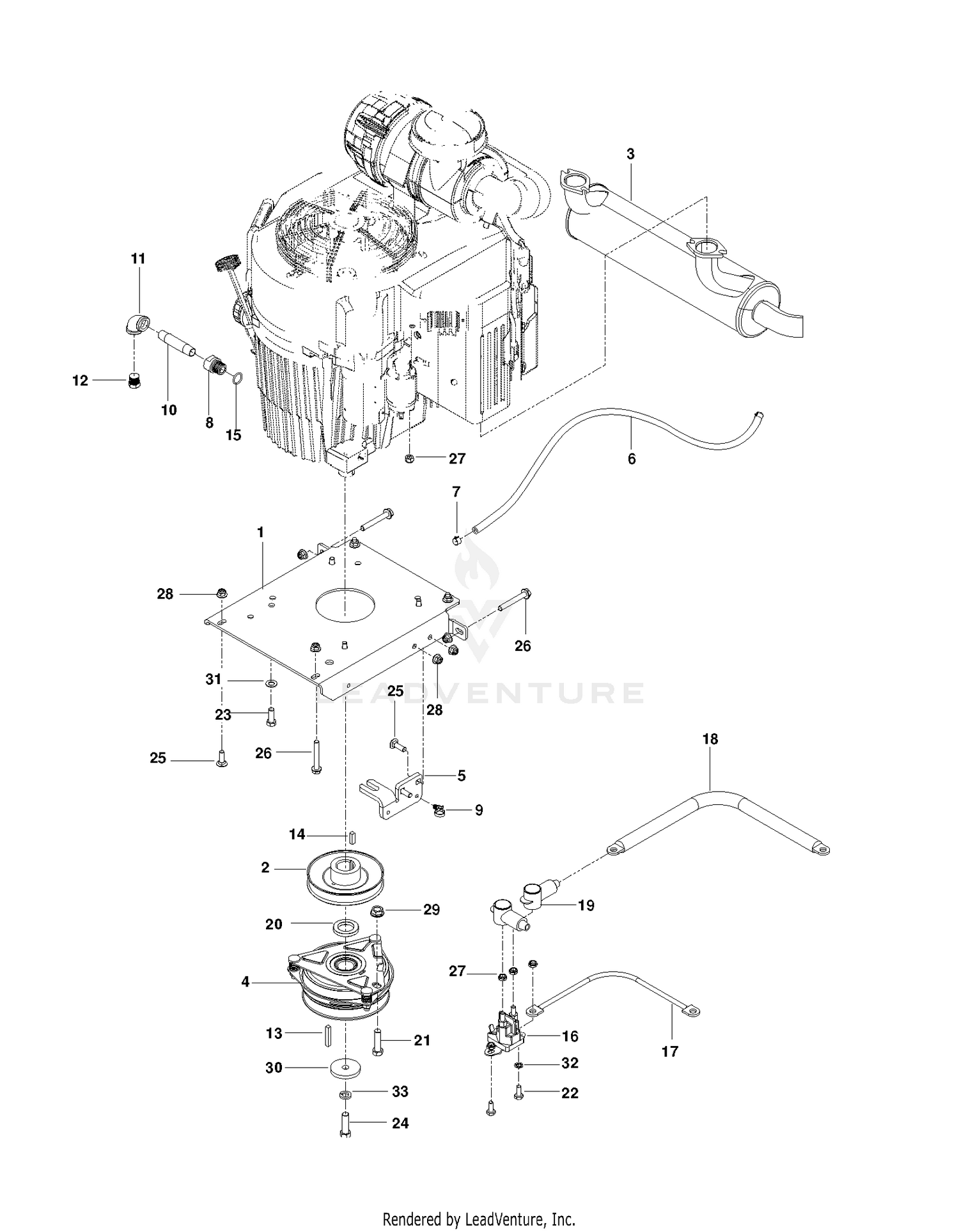 ENGINE PLATE