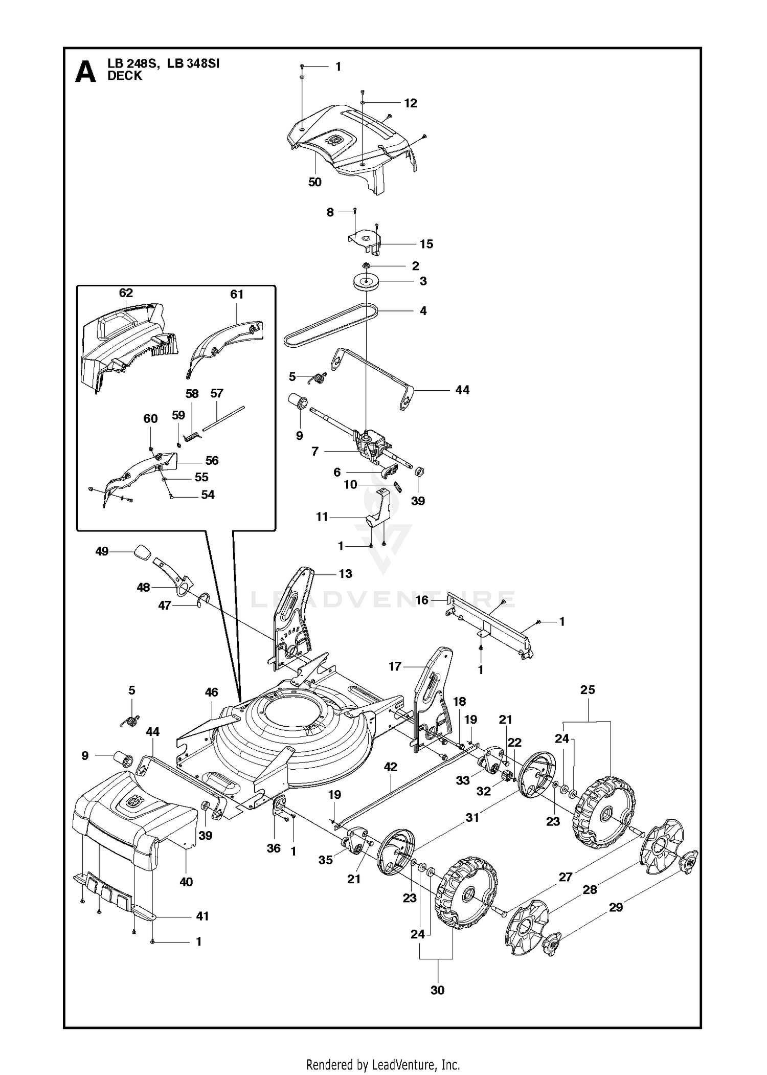 MOWER DECK / CUTTING DECK