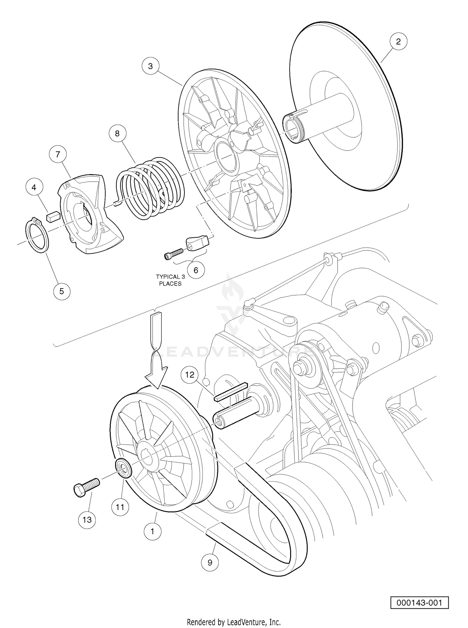 DRIVEN CLUTCH