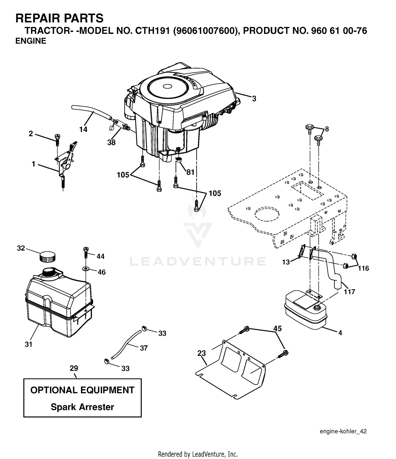 ENGINE & CUTTING EQUIPMENT