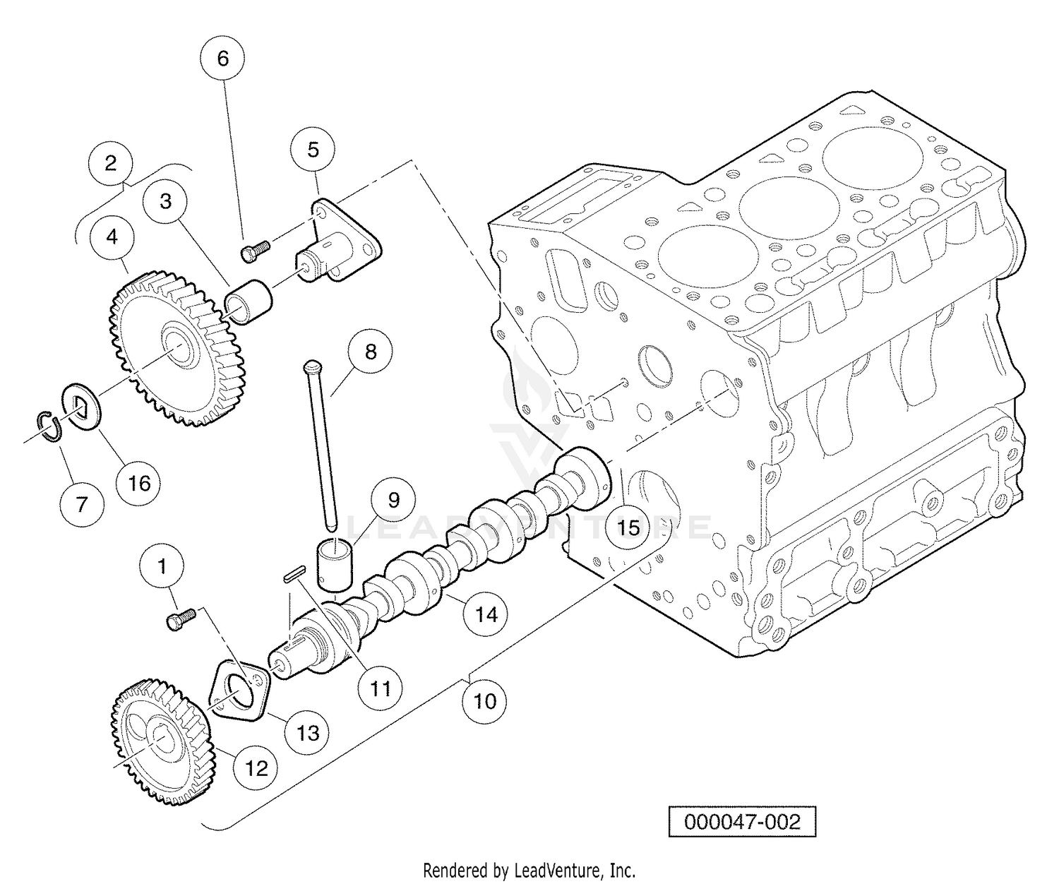 Camshaft And Idle Gear
