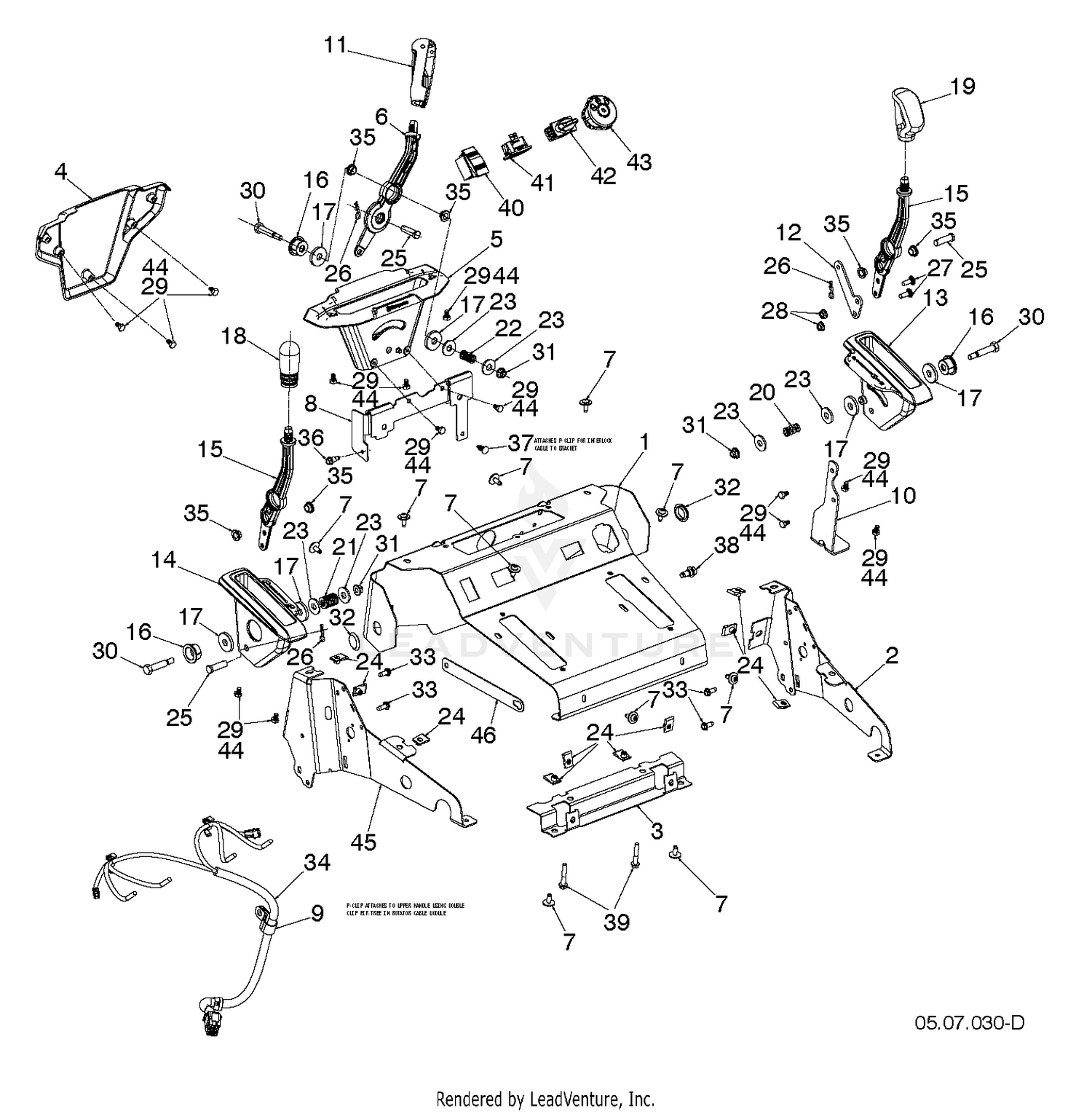 CONTROL PANEL & DISCHARGE CHUTE 7