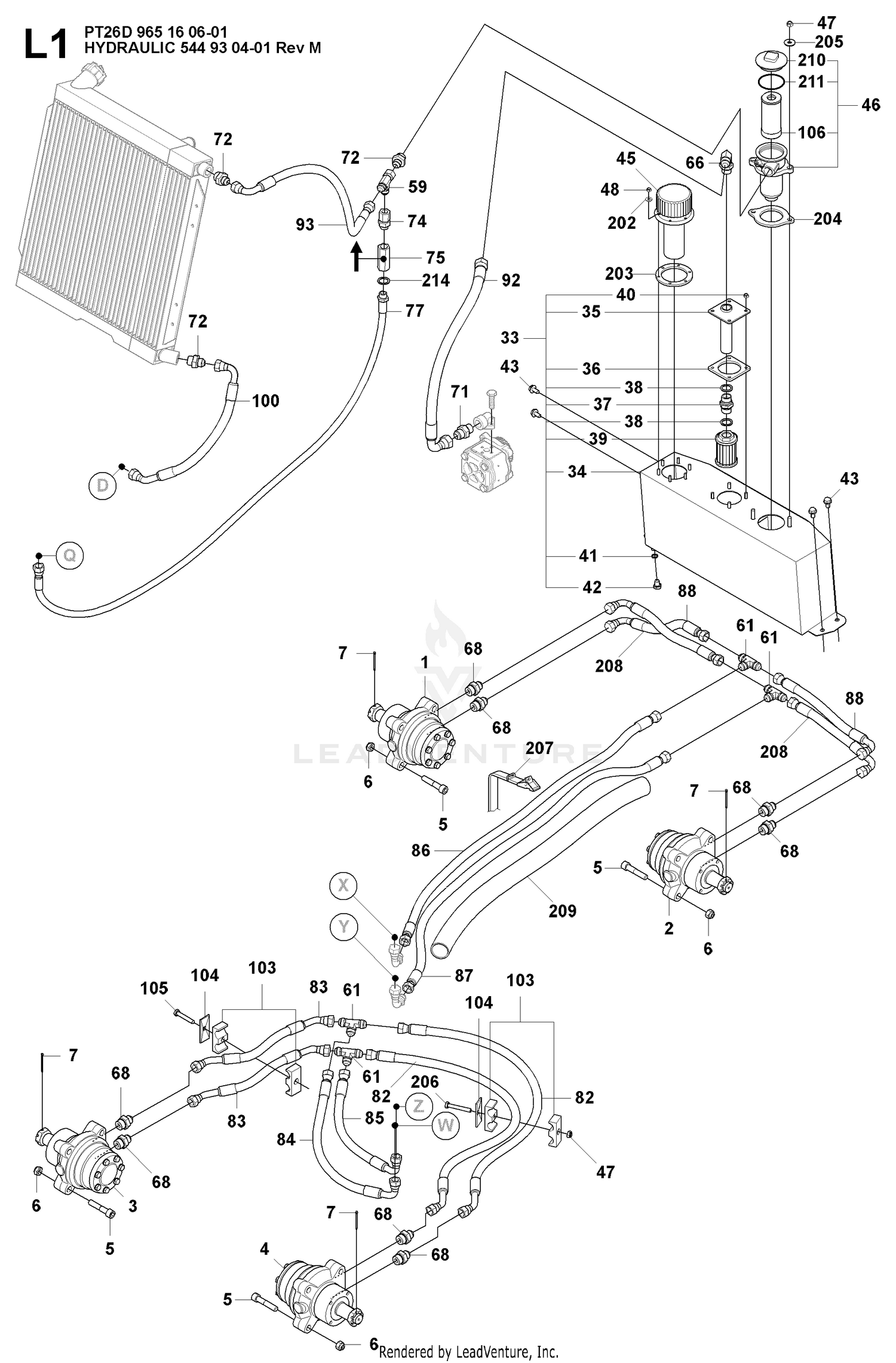 HYDRAULIC PUMP - MOTOR 2