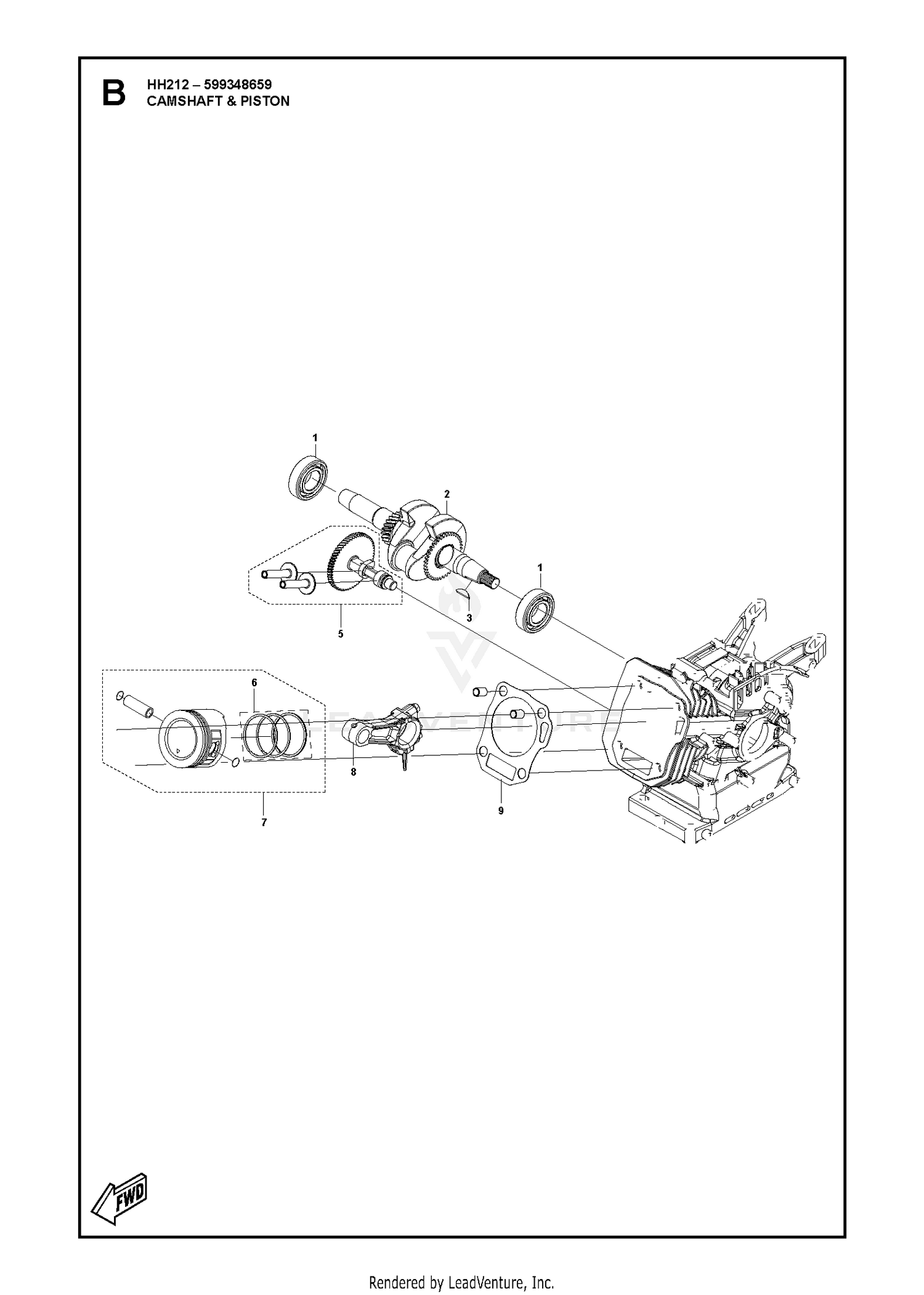 CAMSHAFT & PISTON