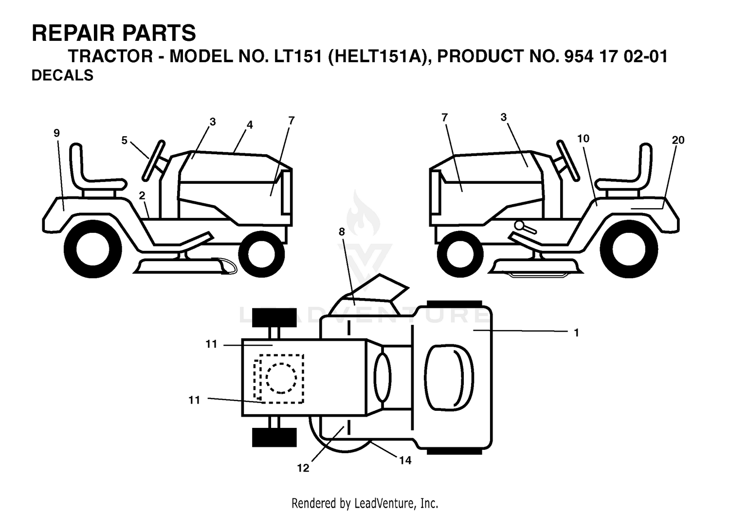 Assembly diagram