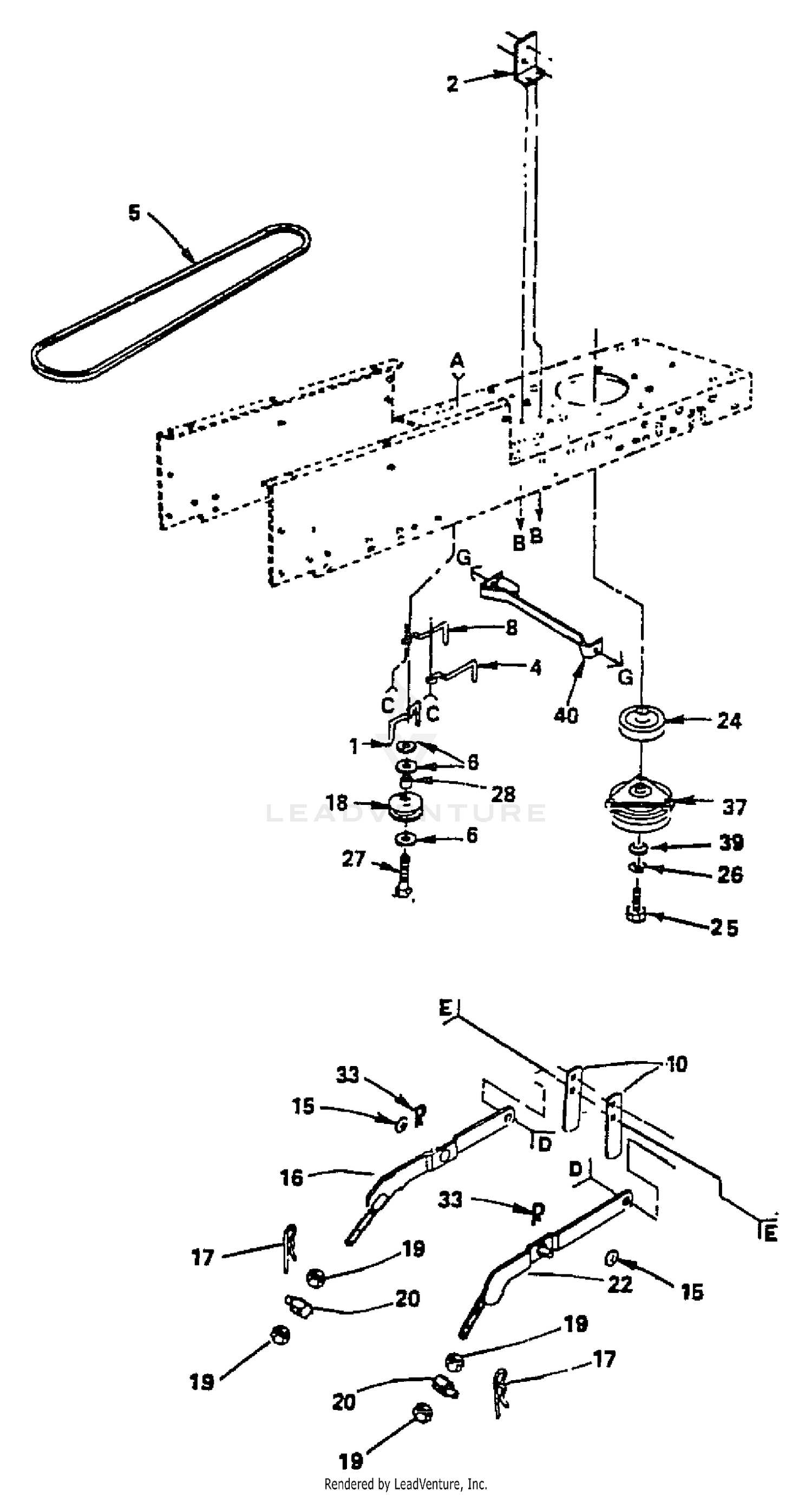 Drive Clutch And Lift Group