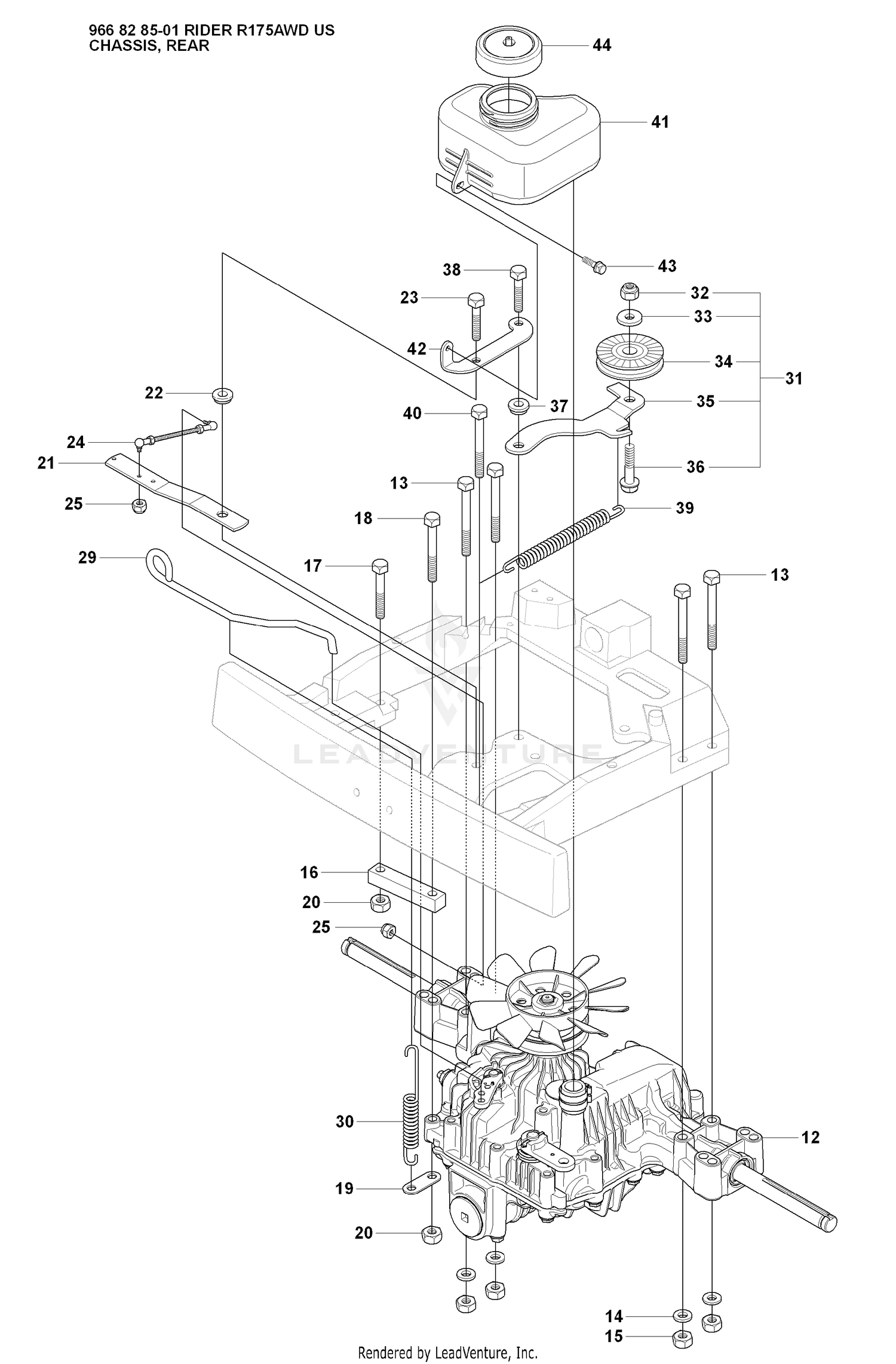 Chassis, Rear (Part 2)