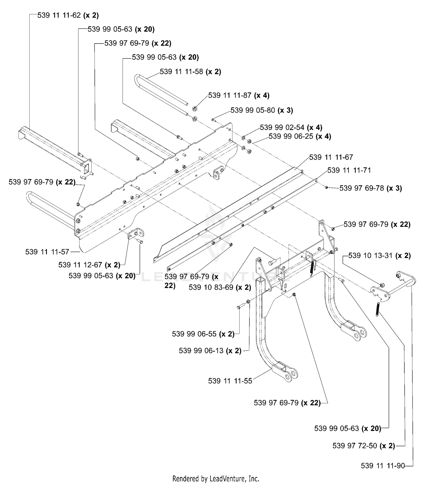 Accessory Collection System Hitch