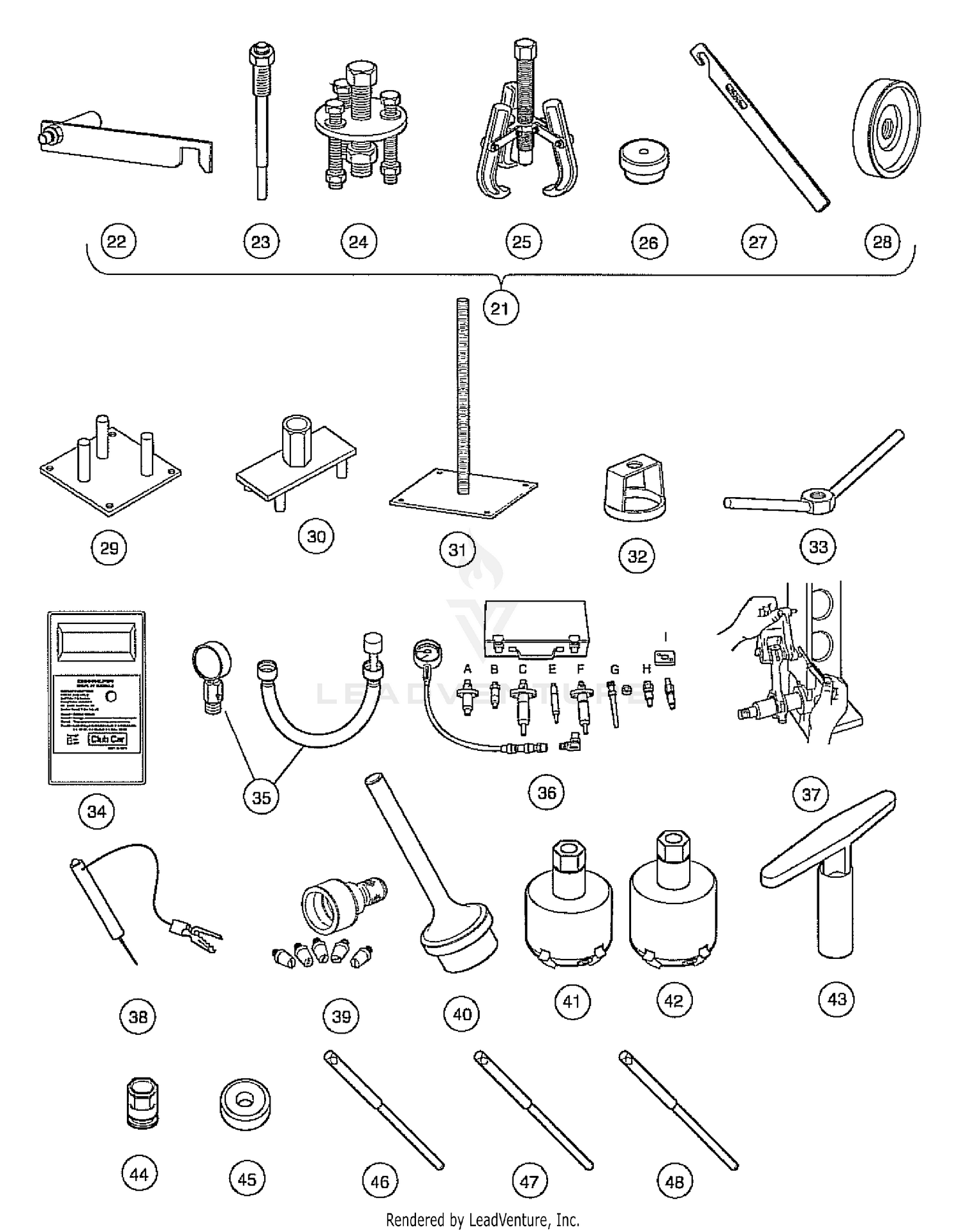 Maintenance And Service Tools, Continued (Part 1)