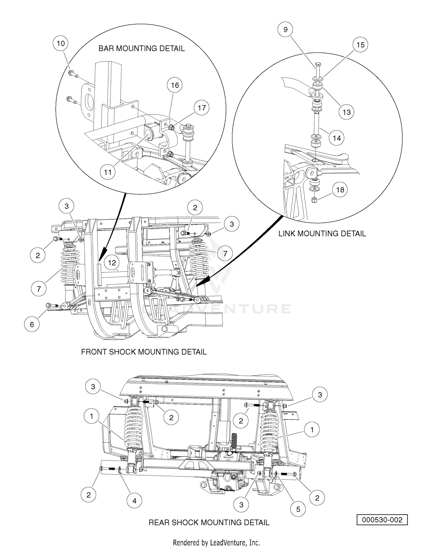 SHOCK ABSORBERS-HIGH CAPACITY