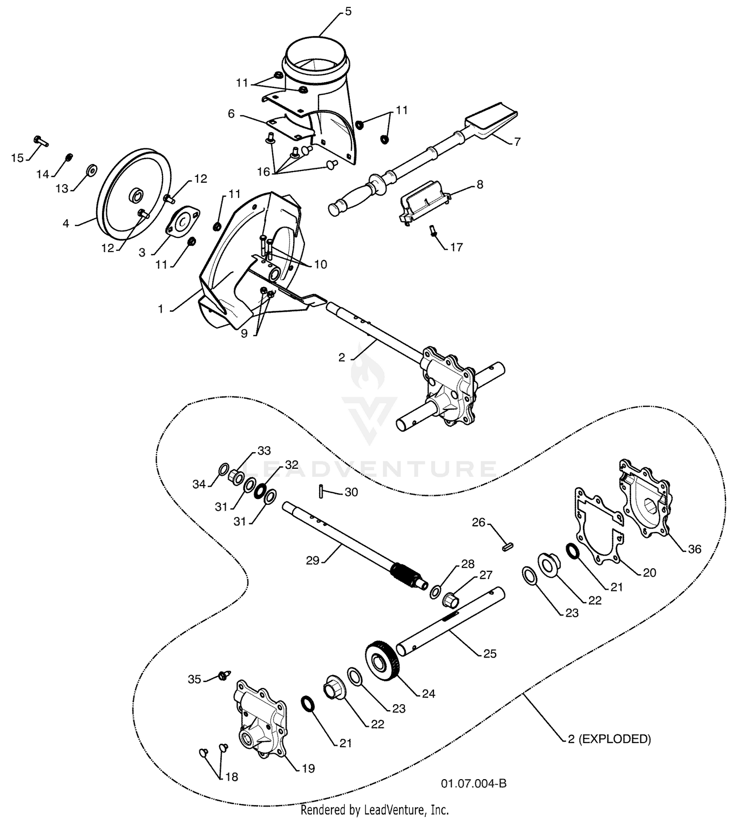 Auger Impeller / Auger Gearbox