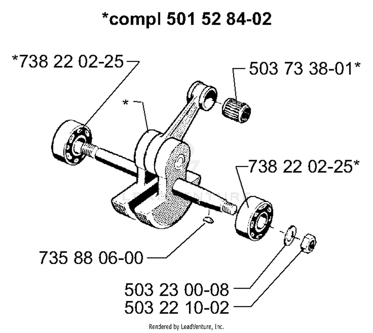Crankshaft (S/N Up To 4261951)