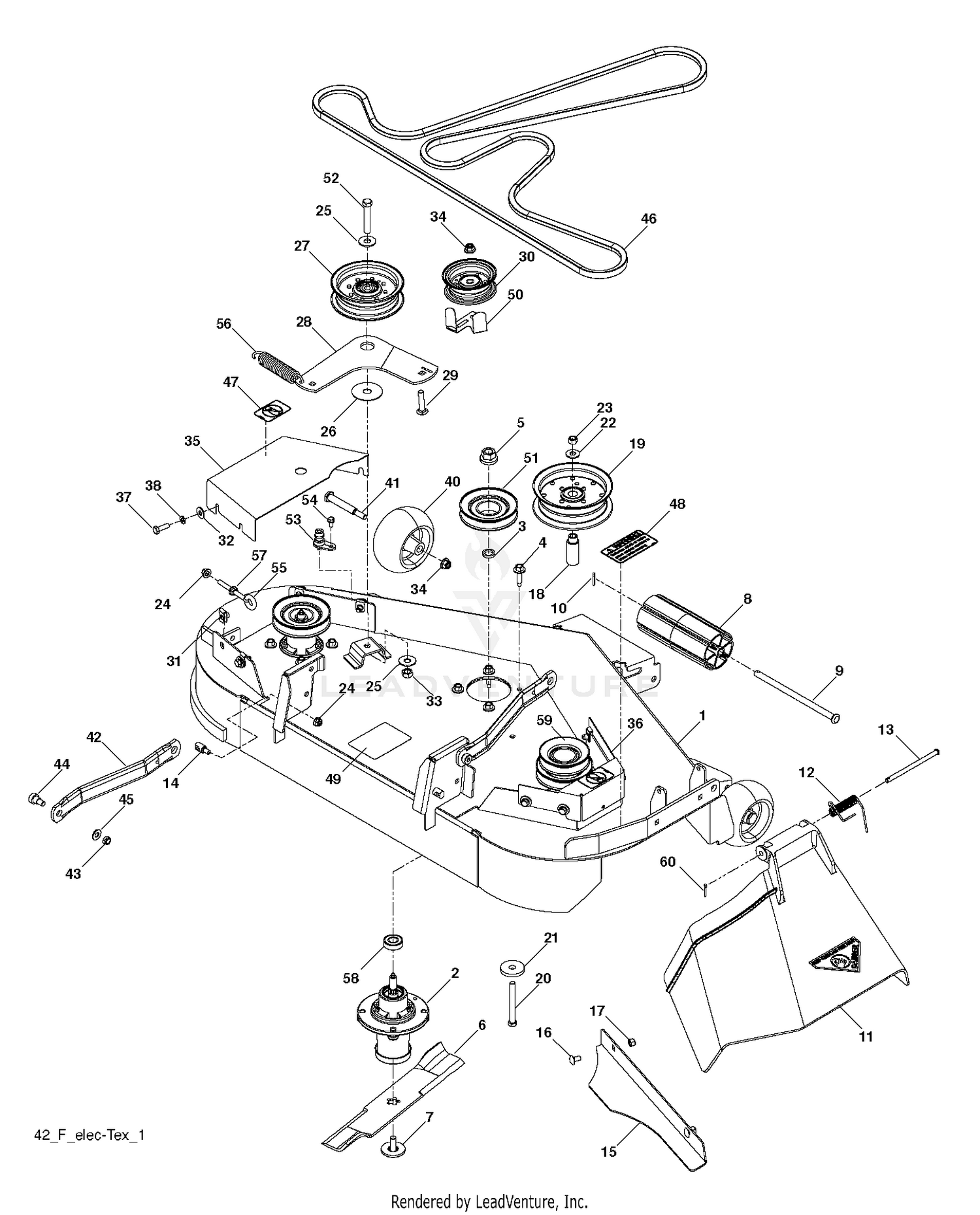 MOWER DECK / CUTTING DECK