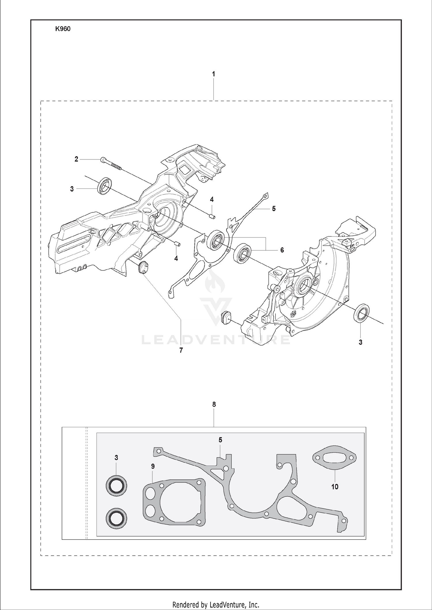 Crankcase As