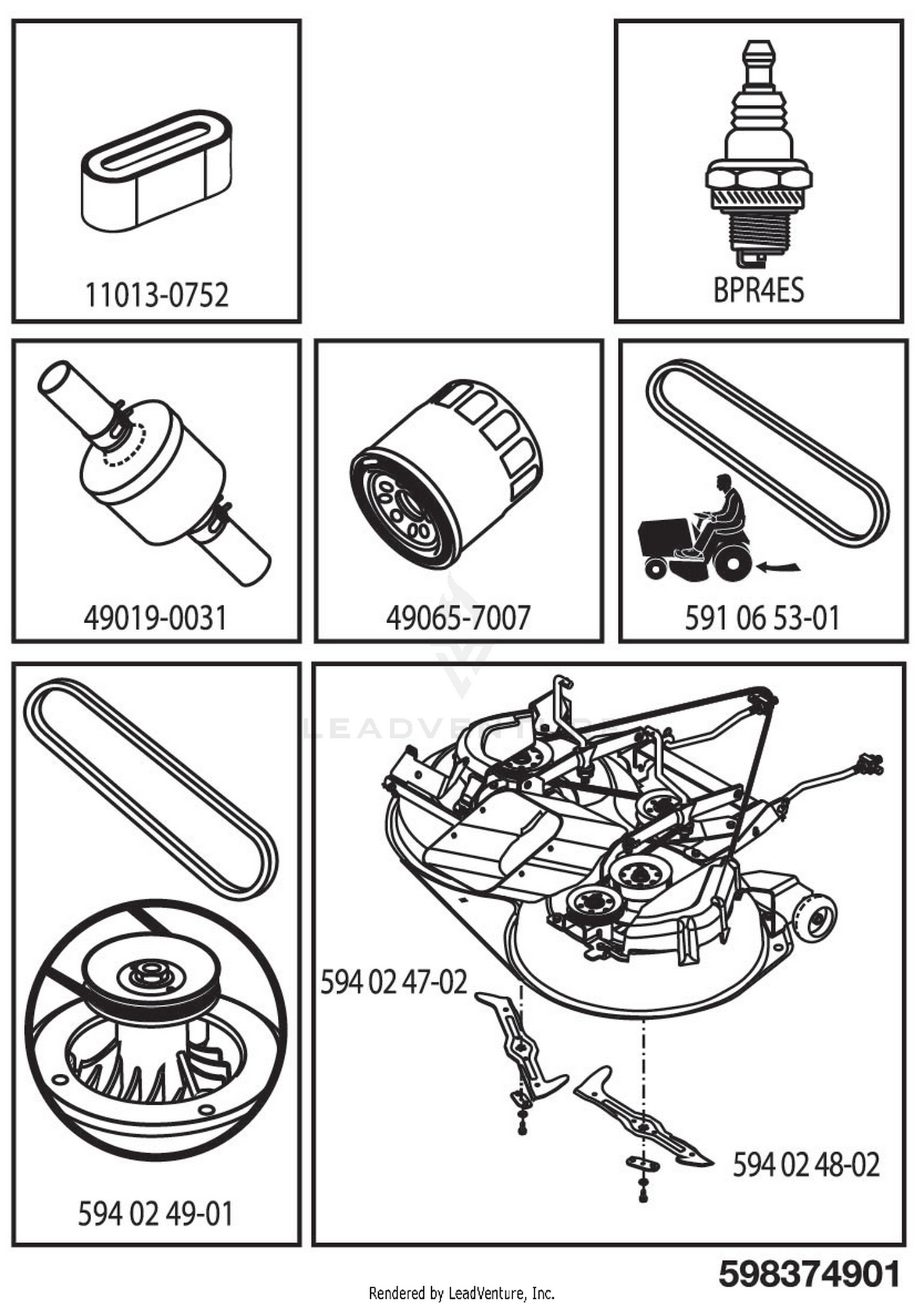FREQUENTLY USED PARTS