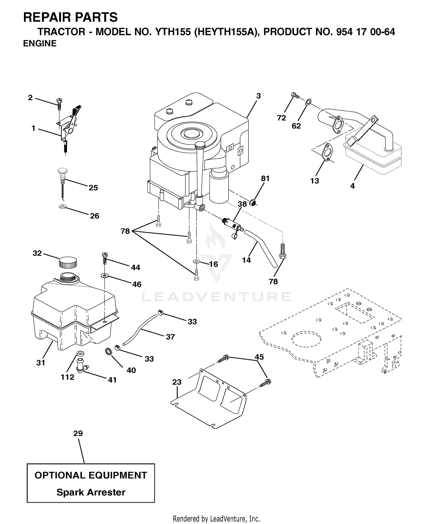ENGINE & CUTTING EQUIPMENT