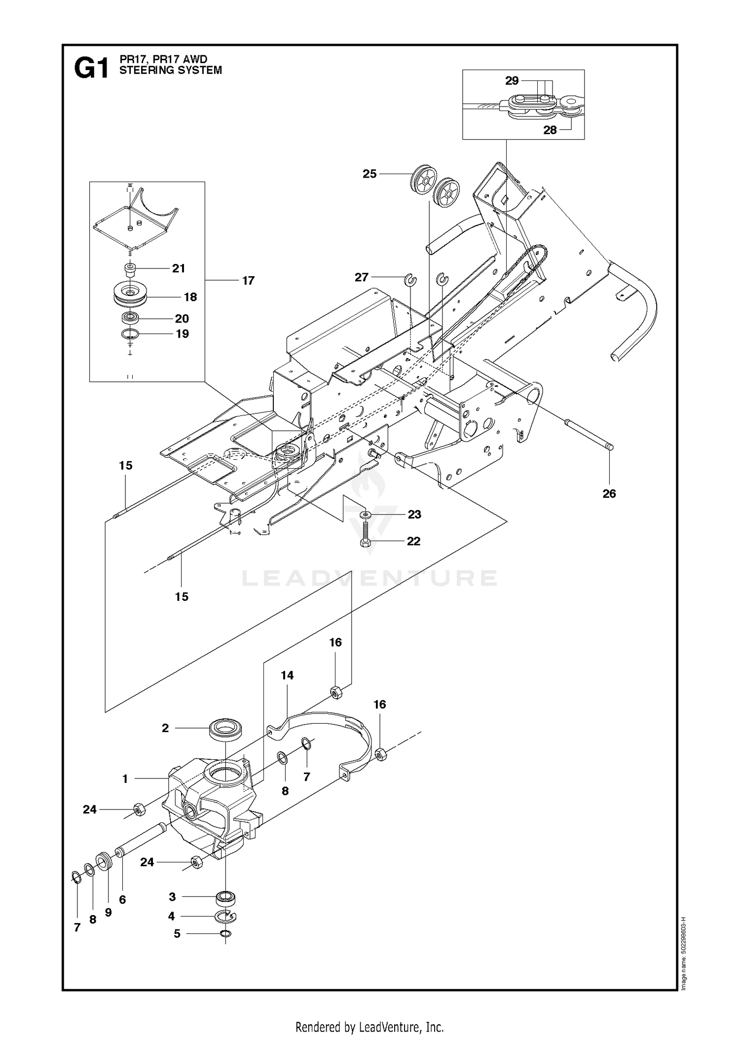 Assembly diagram