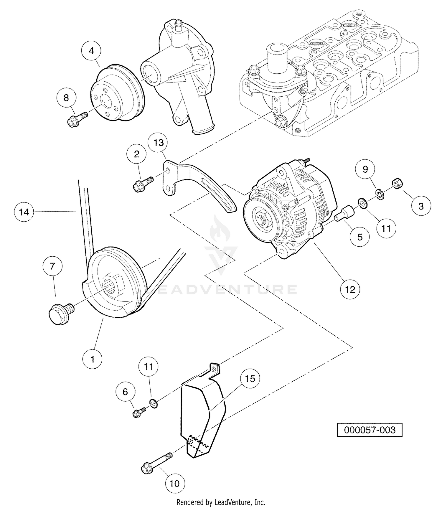 60-Amp Alternator