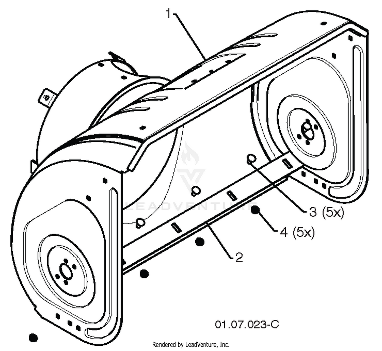 AUGER HOUSING & IMPELLER 5