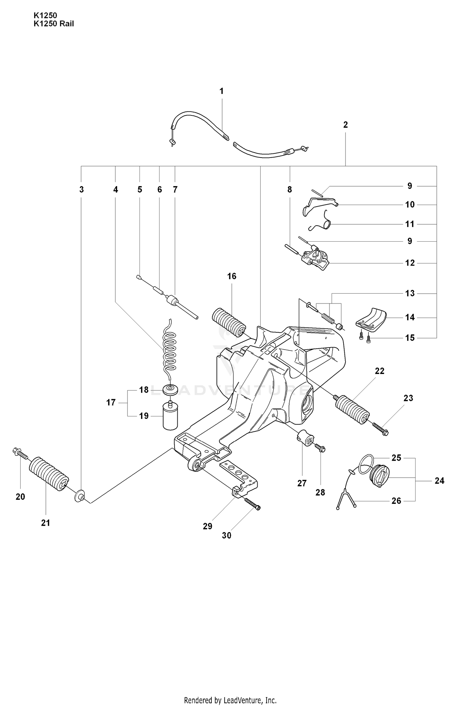 Tank Unit Assembly / AV-Element / Fuel Filter
